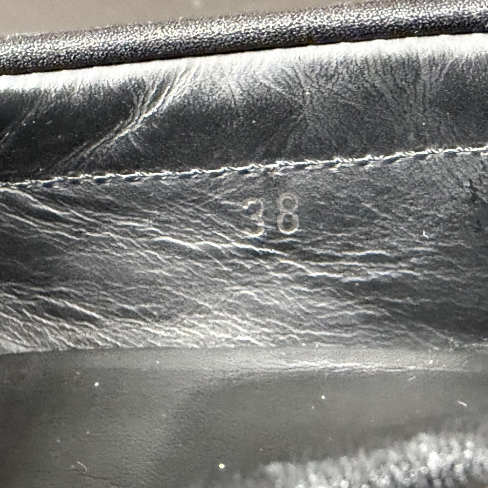 Tods Gommino Driving Shoes Womens 8 Purple Black Pony Hair Striped Loafers Italy - Picture 10 of 11